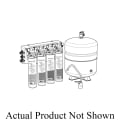NOVO™ Aqua Flo™ PLATINUM 1340302-60 4-Stage Quick Change Reverse Osmosis Water Filter With 4 gal Metal Storage Tank, 50 gpd, 13.1 in H, 40 to 77 deg F