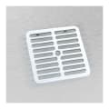 CECO 900 Top Full Grate, For Use With Service Floor Sink, Cast Iron, White