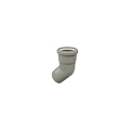 Centrotherm Eco Systems InnoFlue® ISEL0345 Elbow, 45 deg, Polypropylene