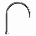 Chicago Faucet® GN8JKABCP Rigid/Swing Gooseneck Spout, 8 in L x 6-1/8 in H, Polished Chrome, Domestic