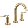 DELTA® 35442-CZMPU-DST Altado™ Bathroom Faucet, 1.2 gpm Flow Rate, Champagne Bronze, 2 Handles, Pop-Up Drain, Domestic