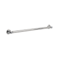 DELTA® 41636 Traditional Decorative Grab Bar, 36 in L x 1-1/4 in Dia, Polished Chrome, Zinc, Import