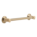 DELTA® 41718-CZ Transitional Decorative Grab Bar, 18 in L x 1-1/4 in Dia, Brilliance® Champagne Bronze, Brass, Import