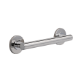DELTA® 41812 Round Contemporary Decorative Grab Bar, 12 in L x 1-1/4 in Dia, Polished Chrome, Stainless Steel, Import