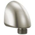 DELTA® 50560-SS-PR Handshower Wall Elbow, 1/2 in Nominal, FNPT x NPSM End Style, Solid Brass, Import