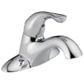 DELTA® 520-MPU-DST Classic Centerset Lavatory Faucet, Polished Chrome, 1 Handles, 50/50 Pop-Up Drain, 1.2 gpm Flow Rate