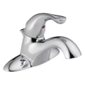 DELTA® 520-MPU-DST Classic Centerset Lavatory Faucet, Polished Chrome, 1 Handles, 50/50 Pop-Up Drain, 1.2 gpm Flow Rate