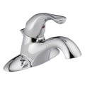 DELTA® 520-TP-DST Tract-Pack™ Centerset Lavatory Faucet, Polished Chrome, 1 Handles, 50/50 Pop-Up Drain, 1.2 gpm Flow Rate