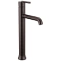 DELTA® 759-RB-DST Trinsic® Vessel Lavatory Faucet, Commercial, 6-1/8 in Spout, 9-5/16 in H Spout, Venetian Bronze, 1 Handles, Domestic