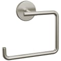 DELTA® 759460-SS Trinsic® Towel Ring, 2 in OAD x 5-11/16 in OAH, Brass, Stainless Steel, Import