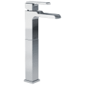 DELTA® 768LF Ara® Vessel Lavatory Faucet, Commercial, 5-3/16 in Spout, 11-1/8 in H Spout, Polished Chrome, 1 Handles, Domestic