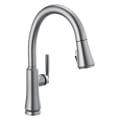 DELTA® 9179-AR-DST Coranto™ Pull-Down Kitchen Faucet, 1.8 gpm at 60 psi Flow Rate, Arctic Stainless Steel, 1 Handle, 1/3 Faucet Holes, Import