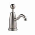 Brizo® RP61024-SS Tresa® Soap Dispenser, Stainless Steel, 13 oz Capacity, Deck Mount, Brass