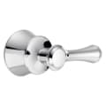DELTA® H797 Cassidy Lever Handle, For Use With Model 4797-FL-LHP Traditional Floor Mount Tub Filler Trim, Metal, Polished Chrome, Import