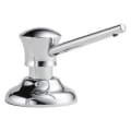 DELTA® RP1002 Classic Soap/Lotion Dispenser, Polished Chrome, 13 oz Bottle Capacity, Deck Mount, Metal, Import