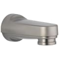 DELTA® RP17453SS Pull-Down Diverter Tub Spout, 5-1/4 in L x 2-1/2 in H, For Use With Classic Tub and Shower Faucet, Stainless Steel, Domestic