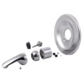 DELTA® RP54870SS 600 Tub and Shower Renovation Kit, Brilliance® Stainless Steel, Domestic