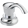 DELTA® RP71543 Cassidy™ Soap/Lotion Dispenser, Polished Chrome, 13 oz Capacity, Deck Mount, Brass
