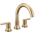 DELTA® T2759-CZ Roman Tub Trim, Trinsic®, 1.75 gpm Flow Rate, 8 to 16 in Center, Champagne Bronze, 2 Handles, Function: Traditional, Domestic