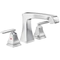 DELTA® T2764 Roman Tub Trim, Ashlyn®, 2 gpm Flow Rate, 8 to 16 in Center, Polished Chrome, 2 Handles, Function: Traditional, Import