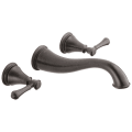 DELTA® T3597LF-RBWL Cassidy™ Lavatory Faucet Trim, Commercial, 1.2 gpm Flow Rate, 8 in Center, Venetian Bronze, 2 Handles, Function: Traditional