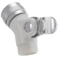 DELTA® U4002-WH-PK Hand Shower Pin Mount Swivel Connector, For Use With Universal Shower System, Plastic, Import