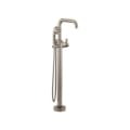 Brizo® T70135-NKLHP Free Standing Tub Filler, Litze™, 2 gpm Flow Rate, Luxe Nickel, Domestic