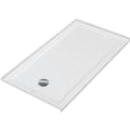 DURAVIT 720248000000090 720248 Architec Rectangular Shower Tray, White, Left Drain, 60 in L x 32 in W x 2-1/2 in D