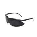 EDGE® DB116 Banraj Non-Polarized Safety Glasses, Anti-Scratch, Smoke Lens, Wrap Around Frame, Matte Black, Nylon Frame, Polycarbonate Lens, ANSI/ISEA Z87.1+2015, MCEPS GL-PD 10-12