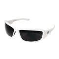 EDGE® TXB246 Brazeau Polarized Protective Glasses, Anti-Scratch, Full-Frame Frame, Gloss White, Rubberized Nylon Frame, Polycarbonate Lens, ANSI/ISEA Z87.1+2015, MCEPS GL-PD 10-12