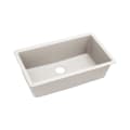Elkay® ELXRU13322RT0 Quartz Luxe Traditional Kitchen Sink, Ricotta, Rectangle Shape, 30-1/4 in L x 16-5/16 in W Bowl x 9-7/16 in D Bowl, 33 in L x 18-7/16 in W x 9-7/16 in H, Under Mounting