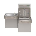 Elkay® EZSTLDDWSLK EZH2O® Non-Filtered Bi-Level Bottle Filling Station and Cooler, 1.5 gpm Flow Rate, Push Bar/Sensor Operation, Non-Refrigerated Chilling, Domestic