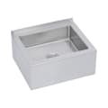 Elkay® FLR-1X Standard® Mop Sink, Rectangle Shape, 24 in W x 20 in D x 10 in H, Floor Mount, Stainless Steel, Import