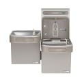 Elkay® LZSTLG8WSLK EZH2O® Filtered Bi-Level Bottle Filling Station and Cooler, 1.1 gpm Flow Rate, Pushbar/Sensor Operation, Refrigerated Chilling, 2 Stations, Domestic