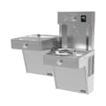 Elkay® VRCTL8WSK Non-Filtered Bi-Level Bottle Filling Station and Cooler, 1.1 gpm Flow Rate, Push Button Operation, Refrigerated Chilling, Domestic