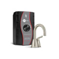 Insinkerator® 44975B Invite™ Instant Hot Water Dispenser, 2/3 gal Capacity, 1/4 in Water, Deck Mount, Satin Nickel, Import