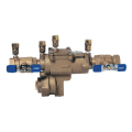 Febco® 0683001 LF860 Small Diameter Reduced Pressure Zone Assembly, 3/4 in Nominal, Thread End Style, Quarter-Turn Ball Valve, Cast Copper Silicon Alloy Body, Import