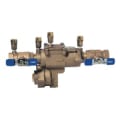 Febco® 0683004 LF860 Small Diameter Reduced Pressure Zone Assembly, 1-1/2 in Nominal, Thread End Style, Quarter-Turn Ball Valve, Cast Copper Silicon Alloy Body, Import