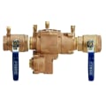 Febco® 0683005 LF860 Small Diameter Reduced Pressure Zone Assembly, 2 in Nominal, Thread End Style, Quarter-Turn Ball Valve, Cast Copper Silicon Alloy Body, Import