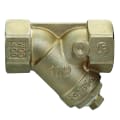 Febco® 0122979 LF650A Wye Strainer With #20 Mesh 304 Stainless Steel Screen, 1-1/2 in Nominal, 4-7/8 in OAL, FNPT Connection, Domestic