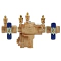Febco® 0683001 LF860 Small Diameter Reduced Pressure Zone Assembly, 3/4 in Nominal, Thread End Style, Quarter-Turn Ball Valve, Cast Copper Silicon Alloy Body, Import