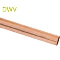 Streamline® V 20020 Hard Length DWV Tubing, 2 in, 2-1/8 in OD, 0.042 in Thk Wall, Copper, Domestic