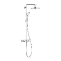 GROHE 26511000 26511_0 Euphoria® SmartControl Thermostatic Shower System, 1.8 gpm Flow Rate, 1/2 in Inlet x 1/2 in Outlet, 69 in L Hose