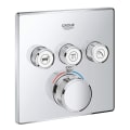 GROHE 29142000 3-Function 29142000 Thermostatic Trim, 9.5 gpm Valve, StarLight® Polished Chrome