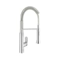 GROHE 31380000 Sink Mixer, K7, 1.75 gpm Flow Rate, 140 deg Swivel Spout, Polished Chrome, 1 Handles, Import