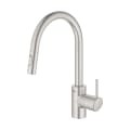 GROHE 32665DC3 32665_3 Concetto™ 32665DC3 32665_3 Concetto™ Pull-Down Kitchen Faucet, 1.75 gpm Flow Rate, Supersteel, 1 Handles, 1 Faucet Holes, Residential