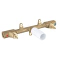 GROHE 33885000 Three-Hole Basin Mixer, 1/2 in, FNPT, Cast Brass Body, Import