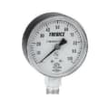 Trerice 800B2502LA30 800B Dry Utility Pressure Gauge, 0 to 30 psi Pressure, 1/4 in MNPT Connection, 2-1/2 in Dia Dial, 1.6 % Accuracy