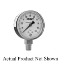 Trerice 800B2502BA160 800B Dry Utility Pressure Gauge, 0 to 160 psi Pressure, 1/4 in MNPT Connection, 2-1/2 in Dia Dial, 1.6 % Accuracy
