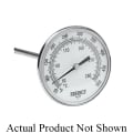 Trerice B831X-02-27 X Series OEM Bi-Metal Thermometer, 3 in Dial, 1/2 in NPT Connection, 2-1/2 in L Stem, 0 to 250 deg F